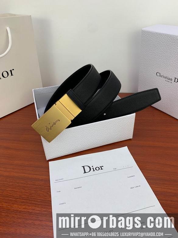 Replica Dior Belt 34mmX95-125cm 7D20