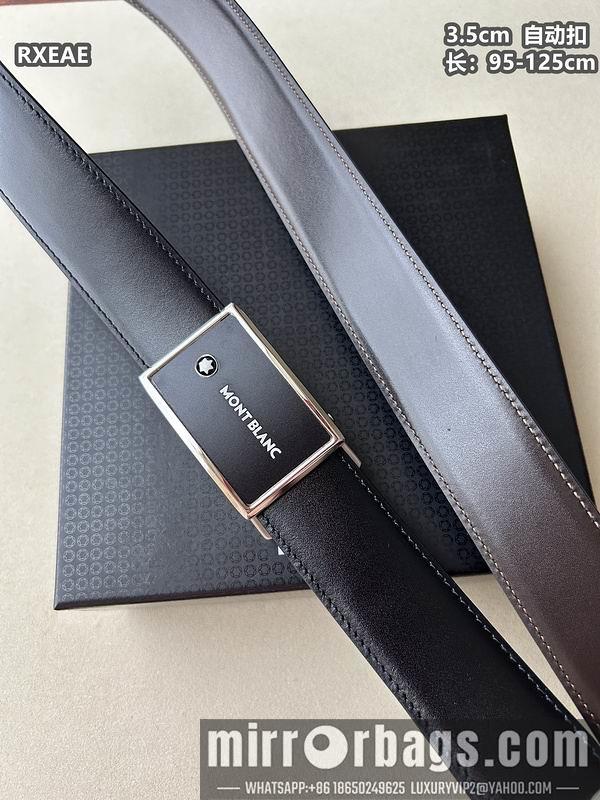 Replica Montlanc belt 35mmX100-125cm 8L76