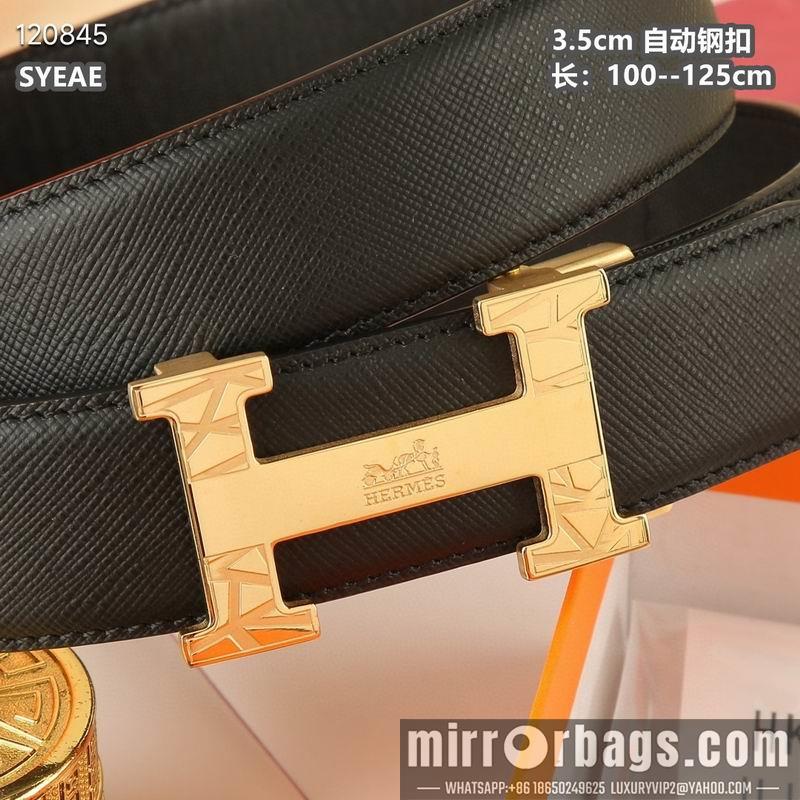 Replica Hermes belt自动带 35mmX95-125cm 8L072006
