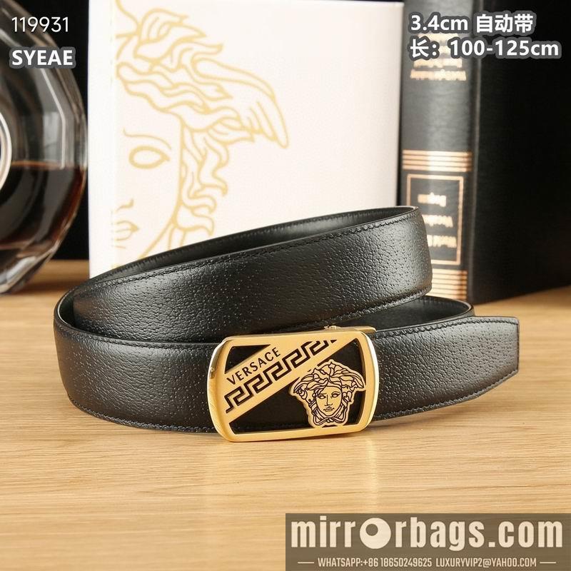Replica Versace belt 自动带 34mmX100-125cm 8L072001
