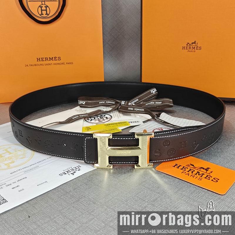 Replica Hermes belt 38mmX90-125cm lb05