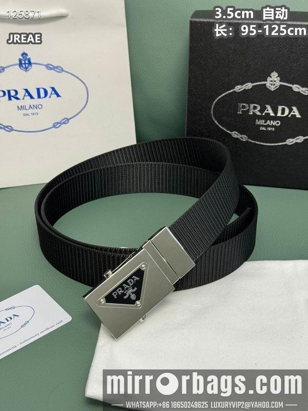 Replica Prada belt 35mmX95-125cm 8L48