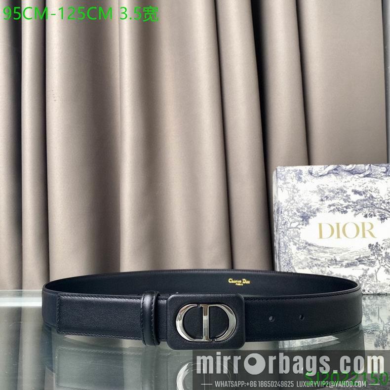 Replica Dior belt 35mmX95-125cm 7D10