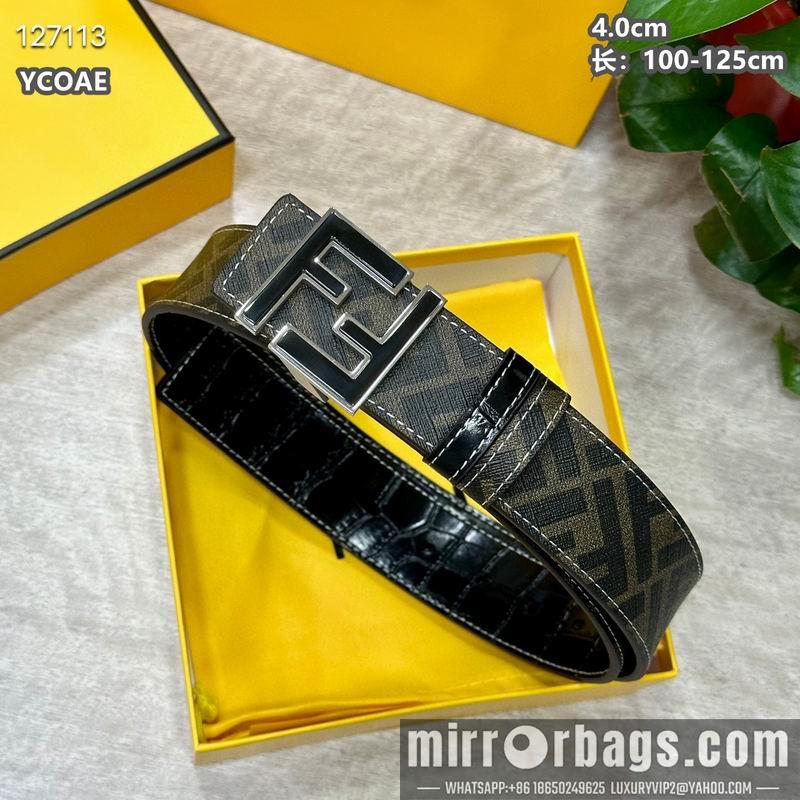 Replica Fendi belt 40mmX100-125cm 8L136