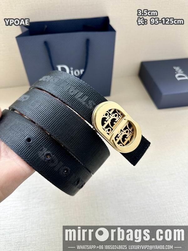 Replica Dior belt 35mmX95-125cm 8L42