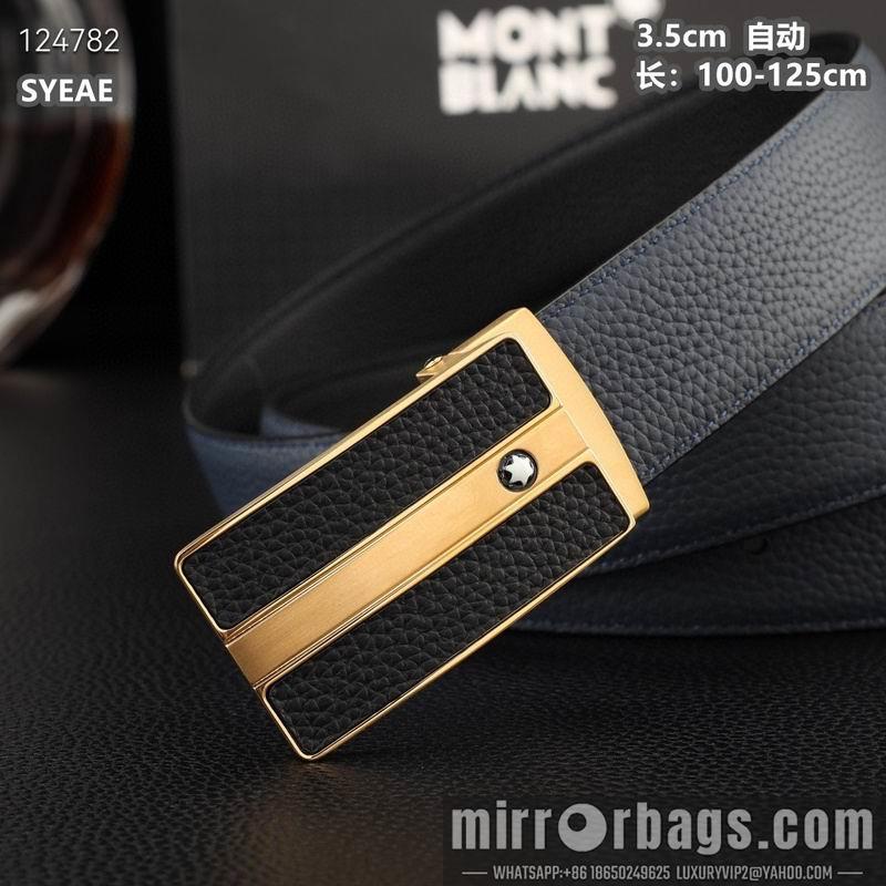 Replica Montlanc belt 35mmX100-125cm 8L32