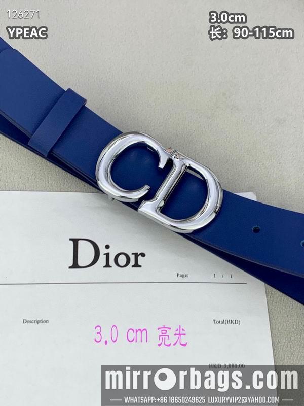 Replica Dior belt 30mmX90-115cm 8L111004