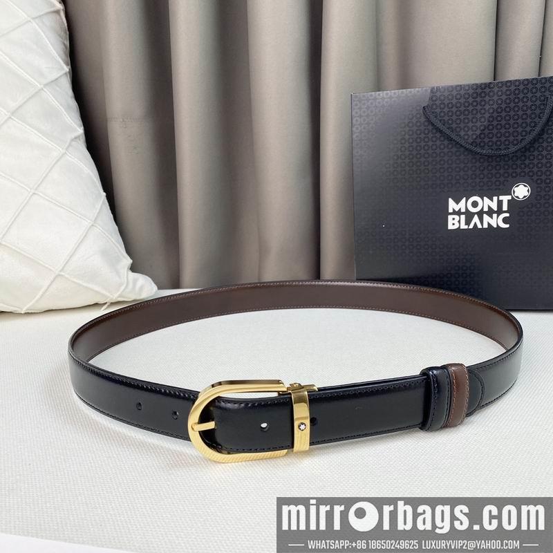 Replica Montblanc belt 35mmX95-125cm 7D05