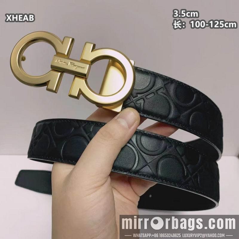 Replica Ferragamo belt 35mmX100-125cm 8L146
