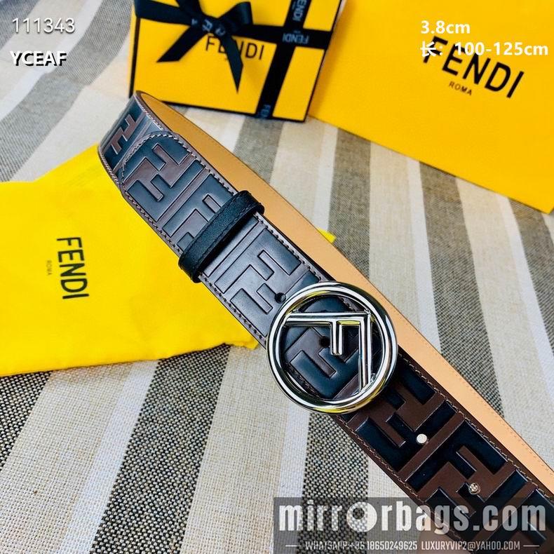 Replica Fendi Belt 38mmX100-125CM 8L13