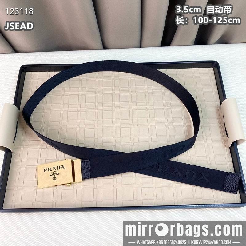 Replica Prada belt 35mmX100-125cm 8L40
