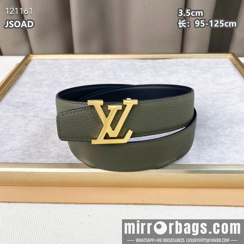 Replica LV belt 35mmX95-125cm 8L17