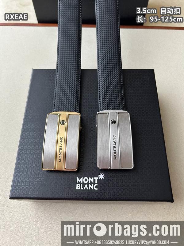 Replica Montlanc belt 35mmX100-125cm 8L80