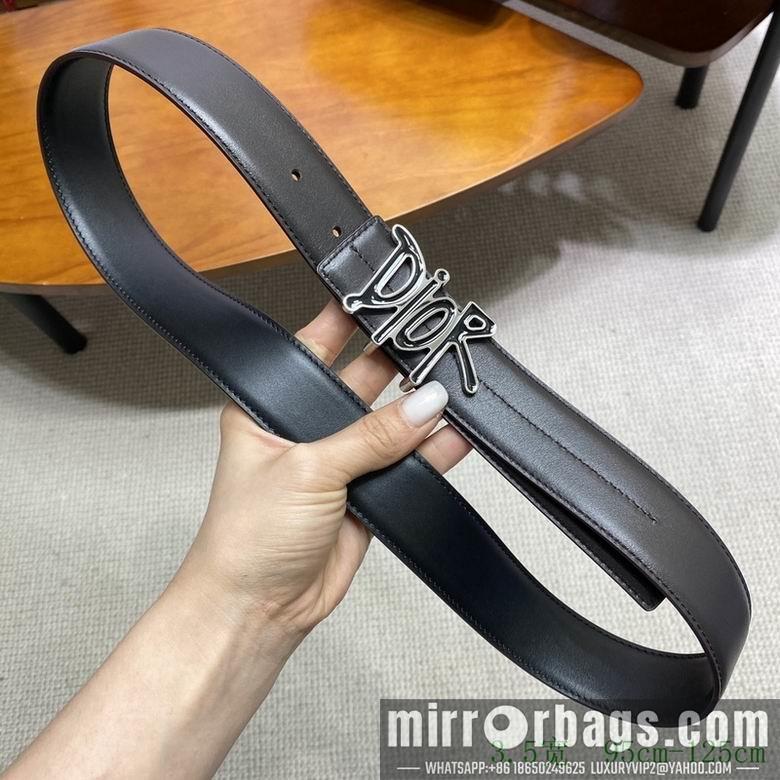 Replica Dior Belt 34mmX95-125cm 7D07
