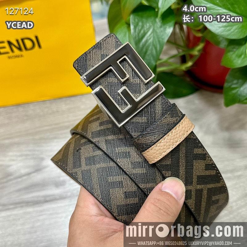 Replica Fendi belt 40mmX100-125cm 8L133