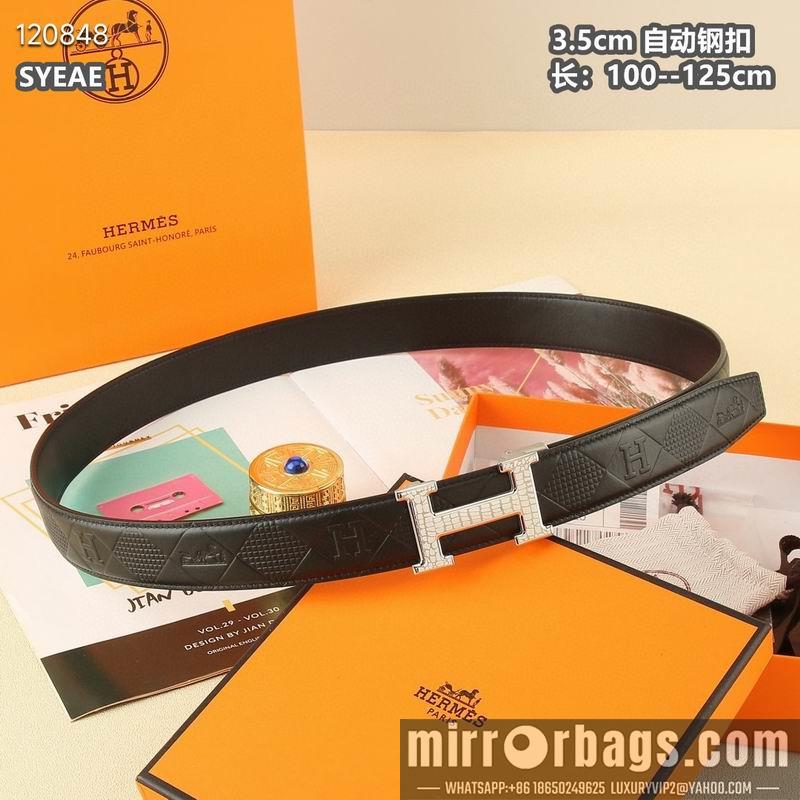 Replica Hermes belt 自动带35mmX95-125cm 8L072010
