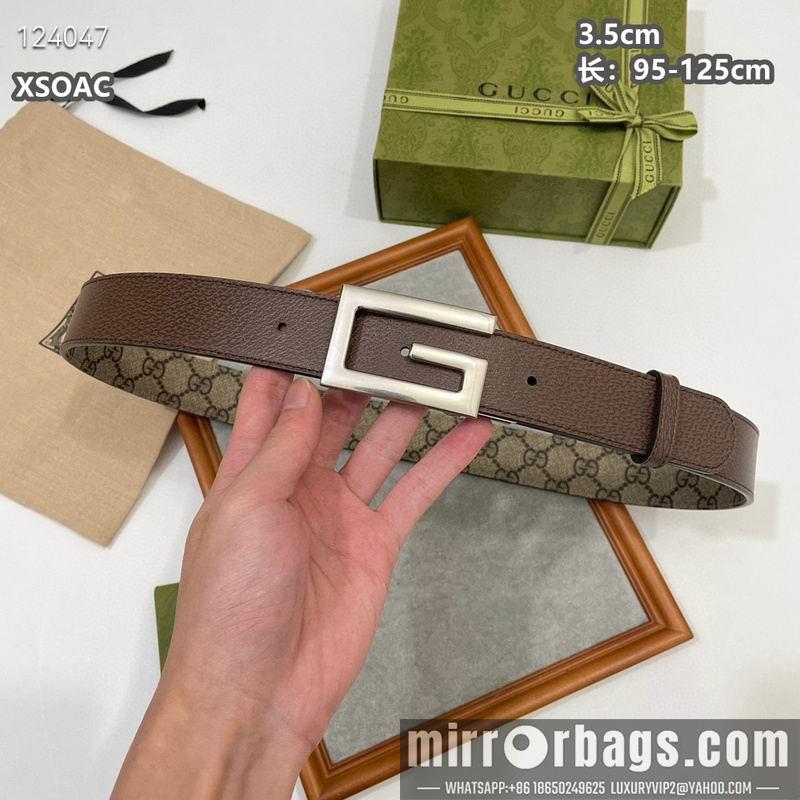 Replica Gucci belt 35mmX95-125cm 8L10
