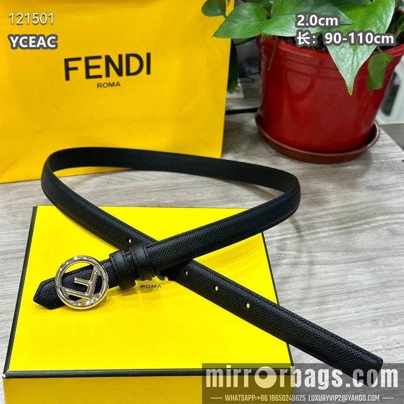 Replica Fendi belt 20mmX90-110cm 8L17