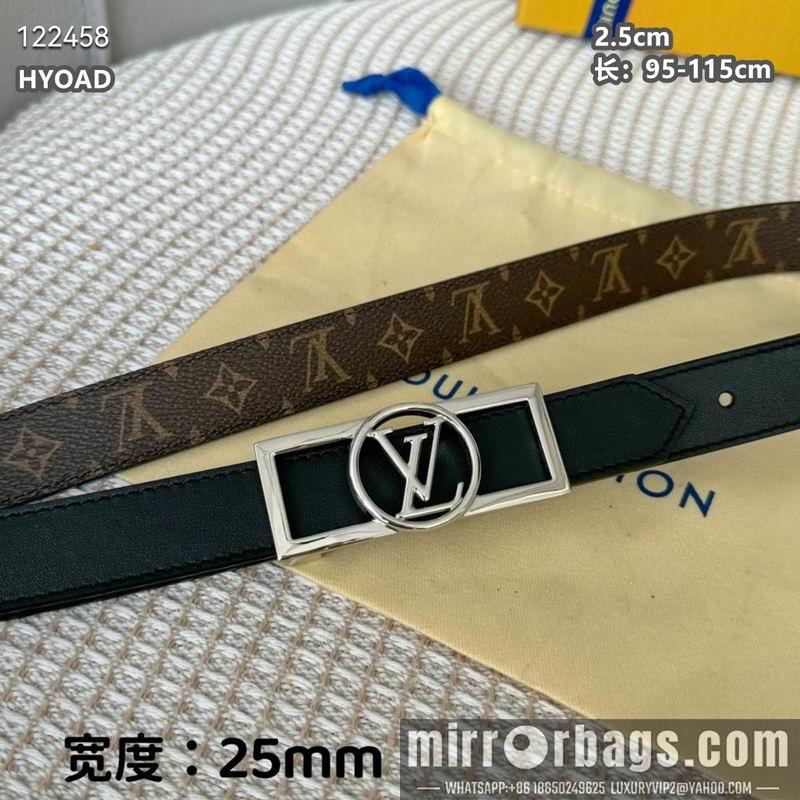 Replica LV belt 25mmX95-115cm 8L15