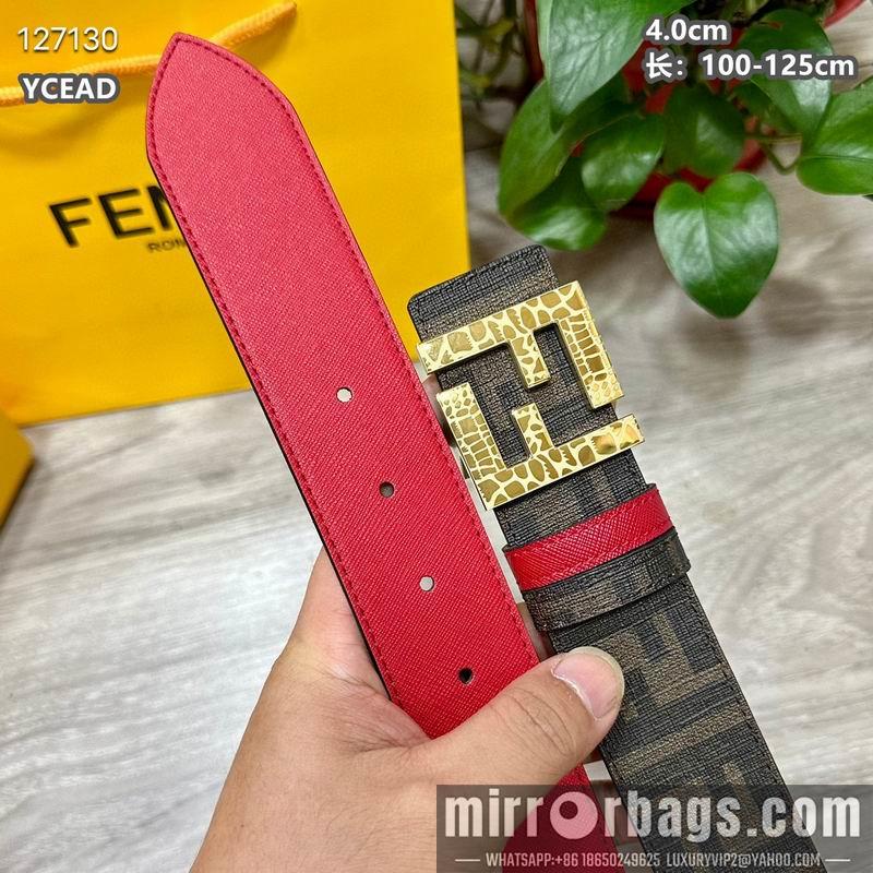 Replica Fendi belt 40mmX100-125cm 8L134