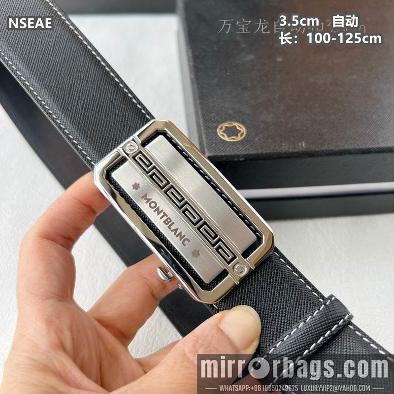 Replica Montlanc belt 35mmX100-125cm 8L68