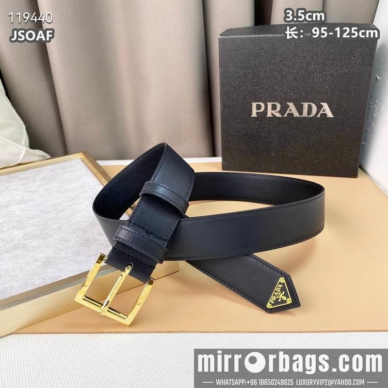 Replica Prada belt 35mmX95-125CM 8L18