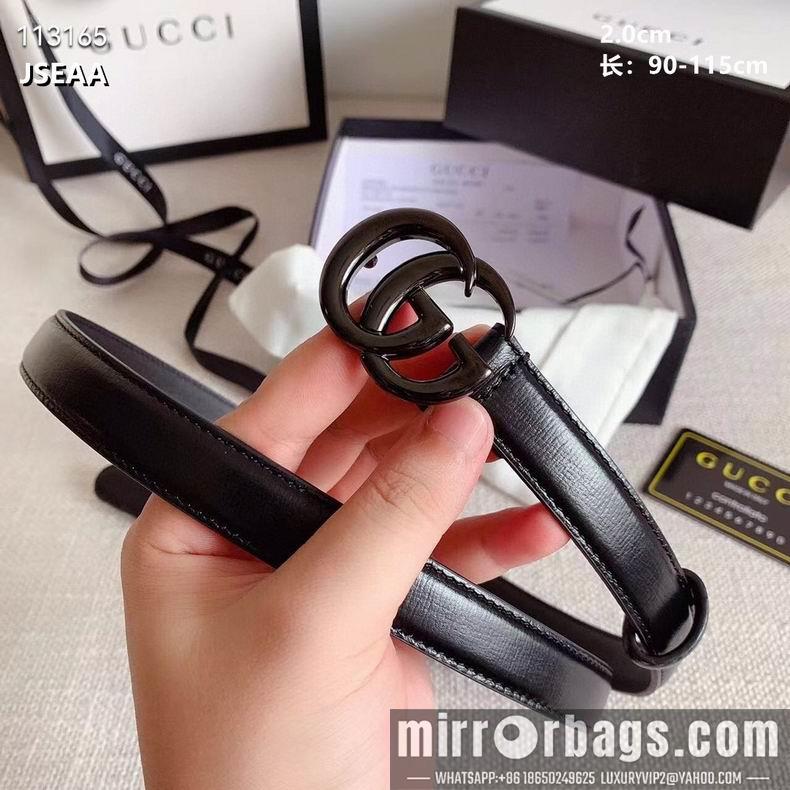 Replica Gucci belt 20mmX90-115cm 8L08