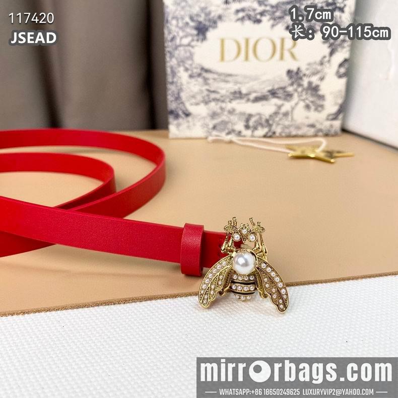 Replica Dior belt 17mmX90-115cm 8L02