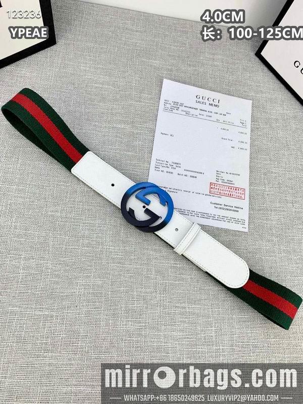 Replica Gucci belt 40mmX100-125cm 8L135