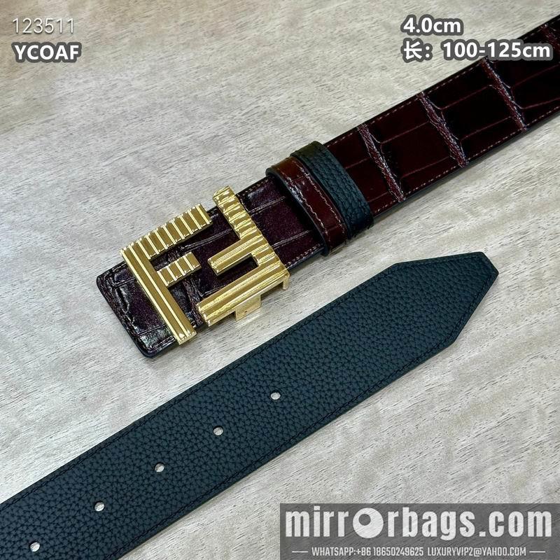 Replica Fendi belt 40mmX100-125cm  8L34