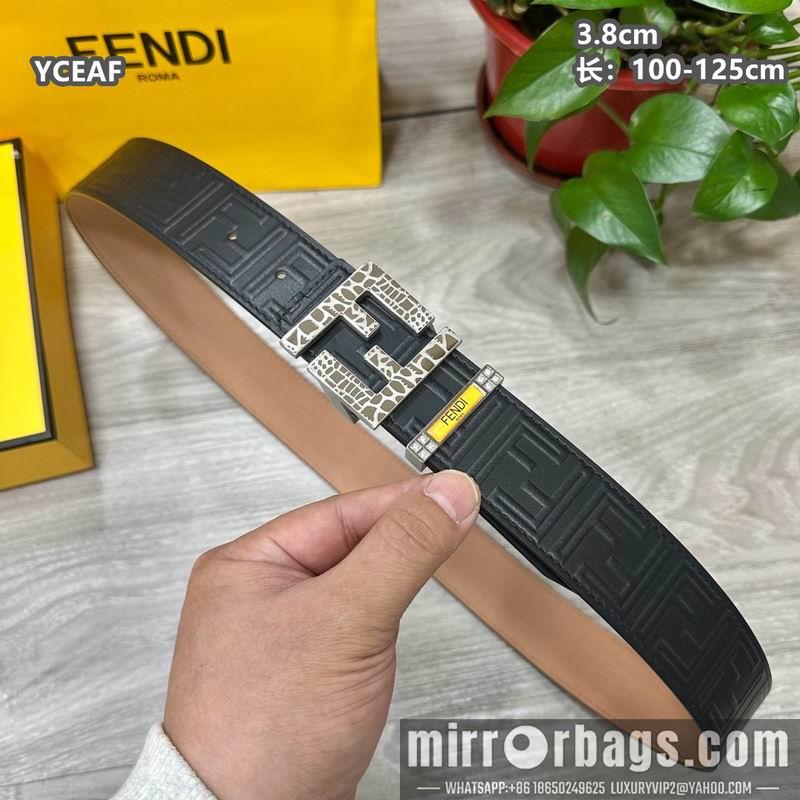 Replica Fendi belt 38mmX100-125cm 8L29
