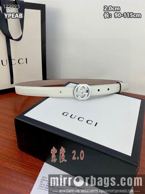 Replica Gucci belt 20mmX90-115cm 8L24