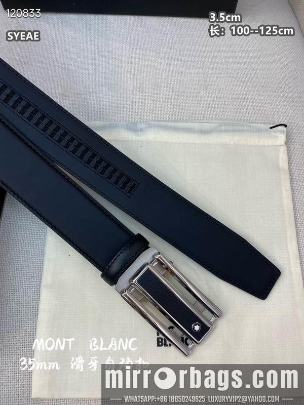 Replica Montblanc belt 自动扣 35mmX100-125cm 8L072013