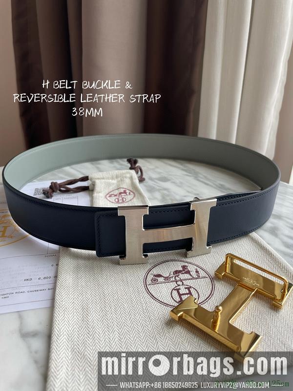 Replica Hermes Belt 38mmX95-125cm 7D48