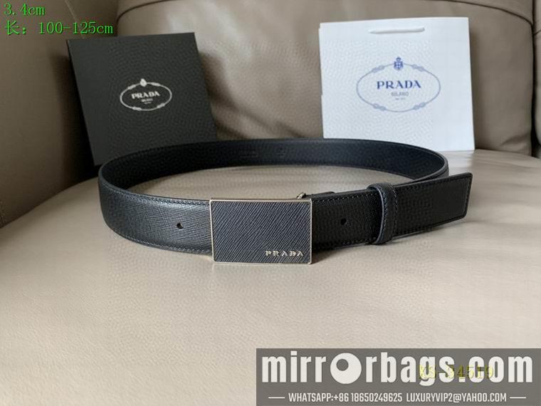 Replica prada Belt 34mmX100-125cm 8L01