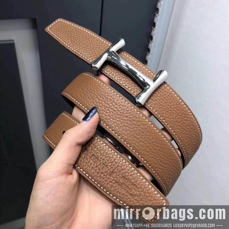 Replica Hermes Belt 32mmX95-115cm 7D15
