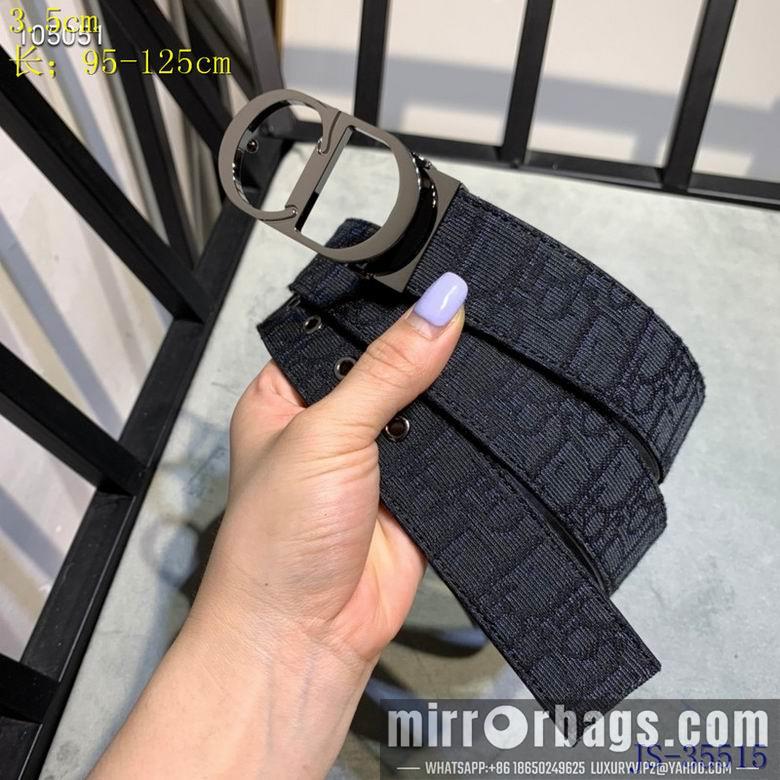 Replica Dior Belt 35mm 95-125cm 8L