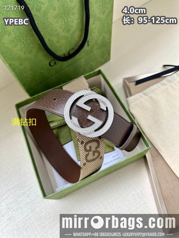 Replica Gucci belt 40mmX95-125cm 8L116