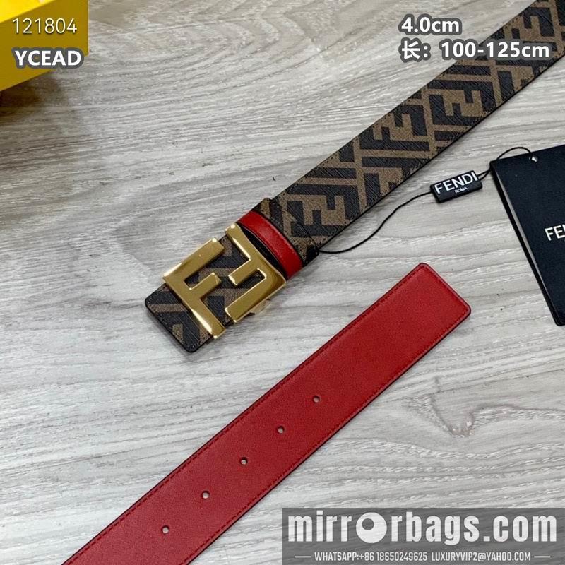 Replica Fendi belt 40mmX100-125cm  8L103