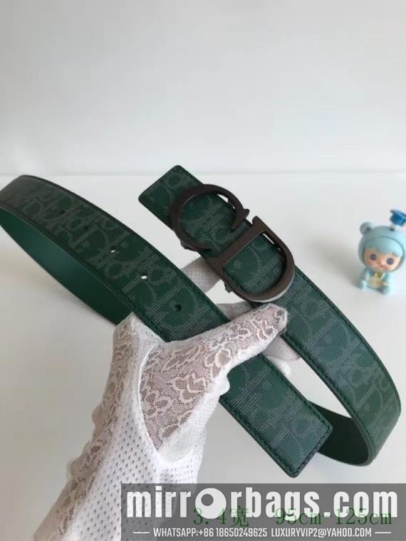 Replica Dior Belt 34mmX95-125cm 7D02