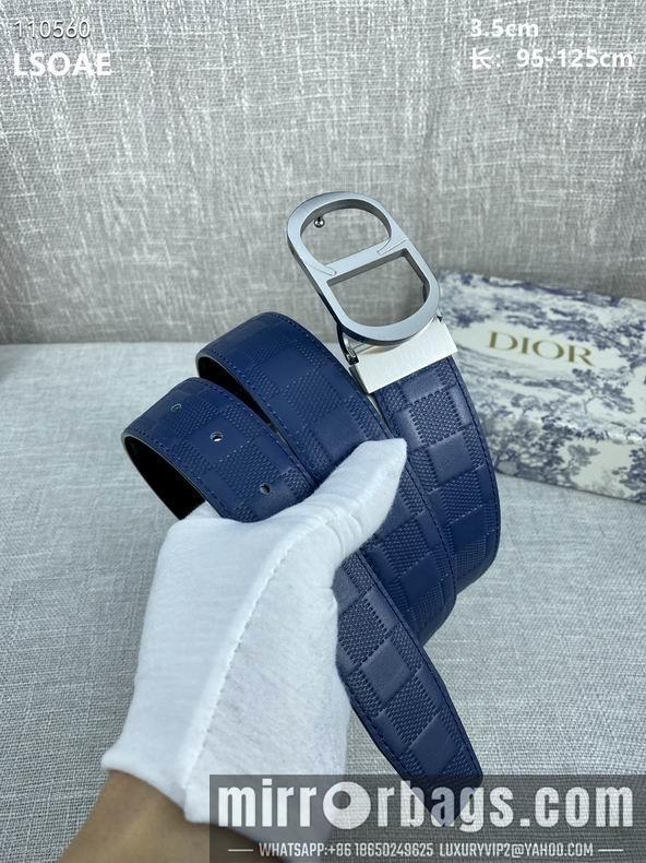 Replica Dior Belt 35mm 95-125cm 8L08
