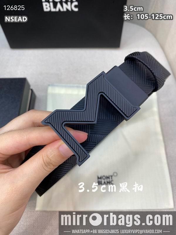 Replica Montlanc belt 35mmX105-125cm 8L59