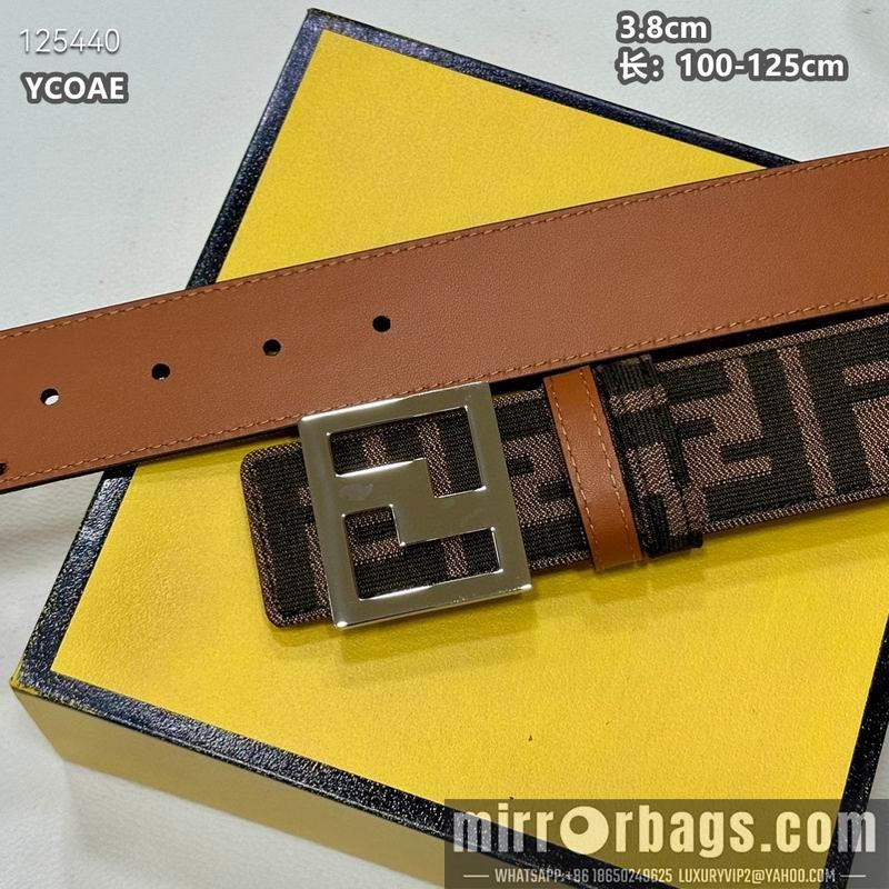 Replica Fendi belt 38mmX100-125cm  8L14