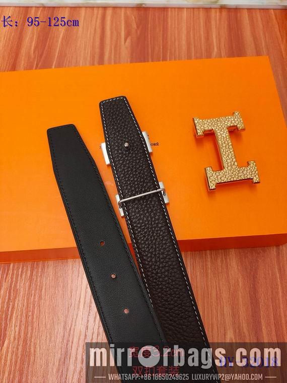 Replica Hermes Belt 32mm 双扣95-125cm 8L01