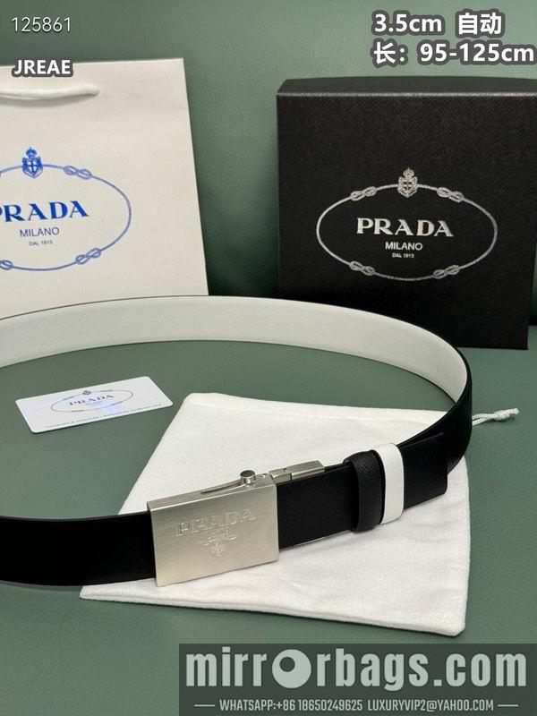 Replica Prada belt 35mmX95-125cm 8L51