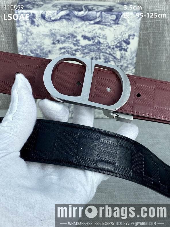 Replica Dior Belt 35mm 95-125cm 8L08
