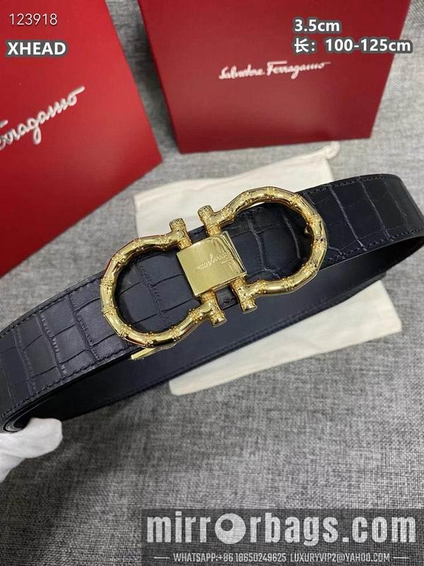 Replica Ferragamo belt 35mmX100-125cm 8L39