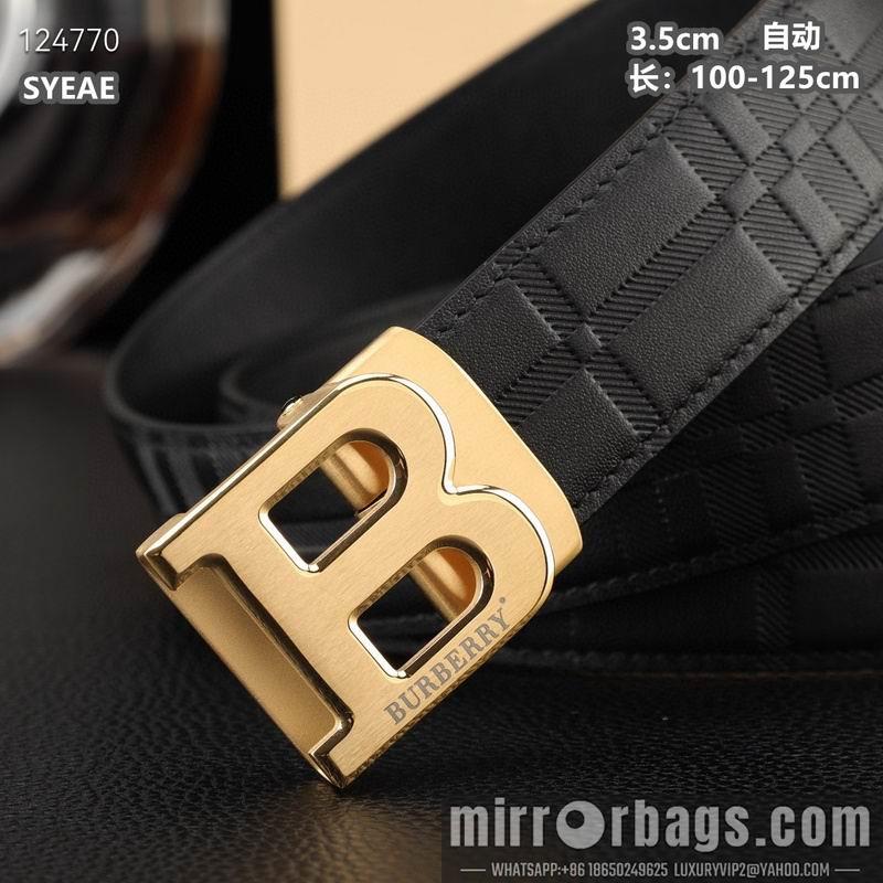 Replica Burberry belt 35mmX100-125cm 8L74