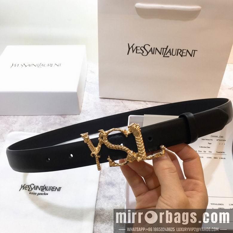 Replica YSL Belt 20mmX95-110cm 7D07