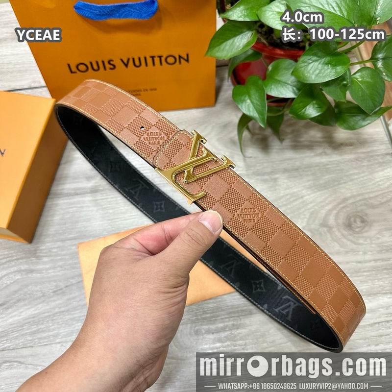 Replica LV belt 40mmX100-125cm 8L08